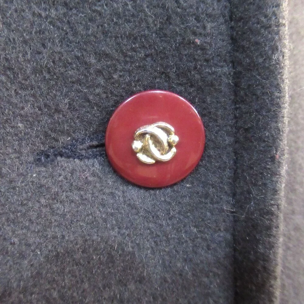 Vintage Jofeld by Forstmann Wool Blend Coat with Matching Scarf | Size 6 - Picture 8 of 16